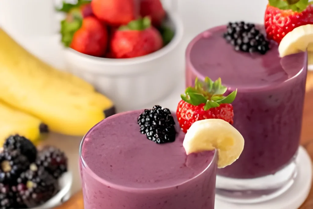 Berry And Banana Smoothie
