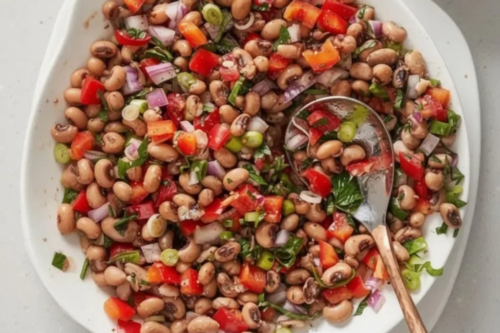 Black-eyed peas salad