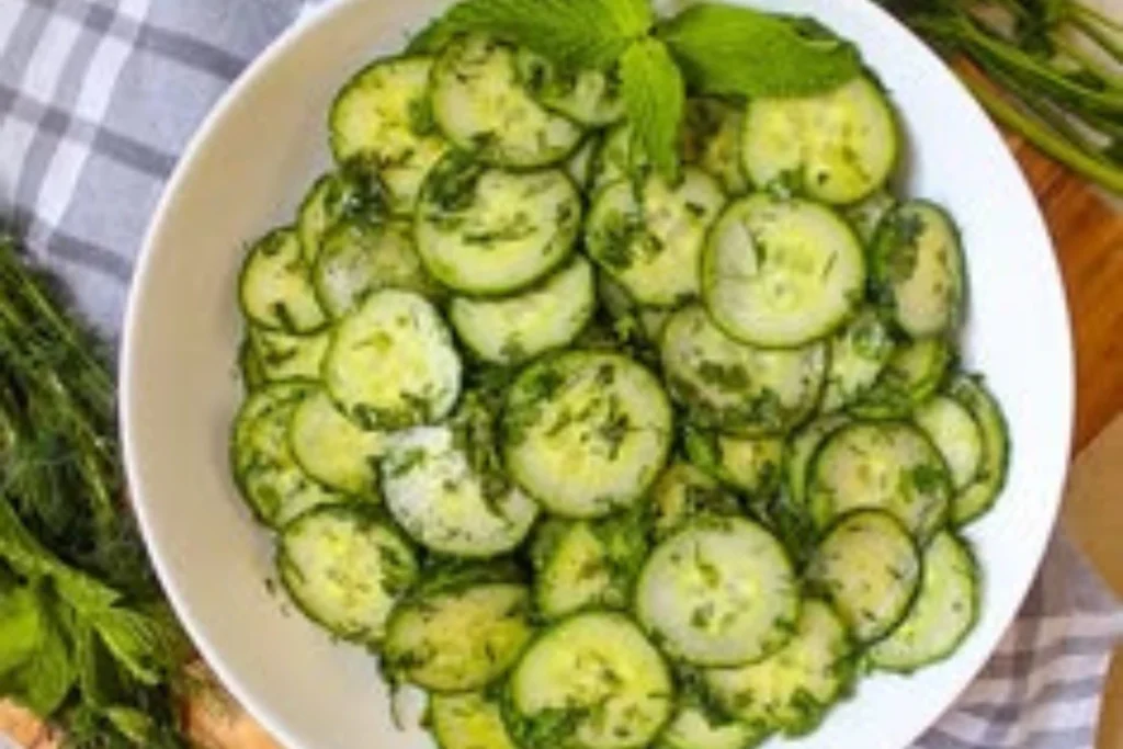 Fresh Cucumber Salad