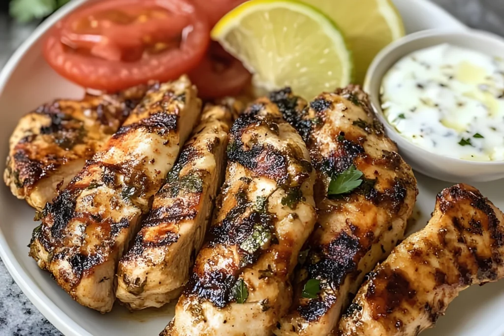 Healthy Spicy Yogurt Chicken