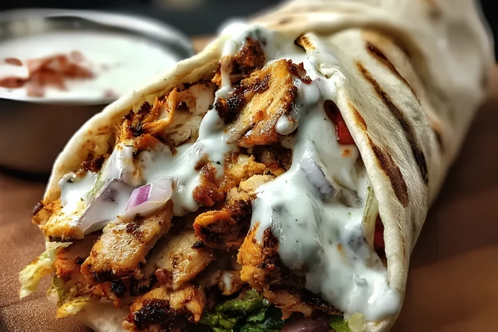 Healthy Chicken Shawarma