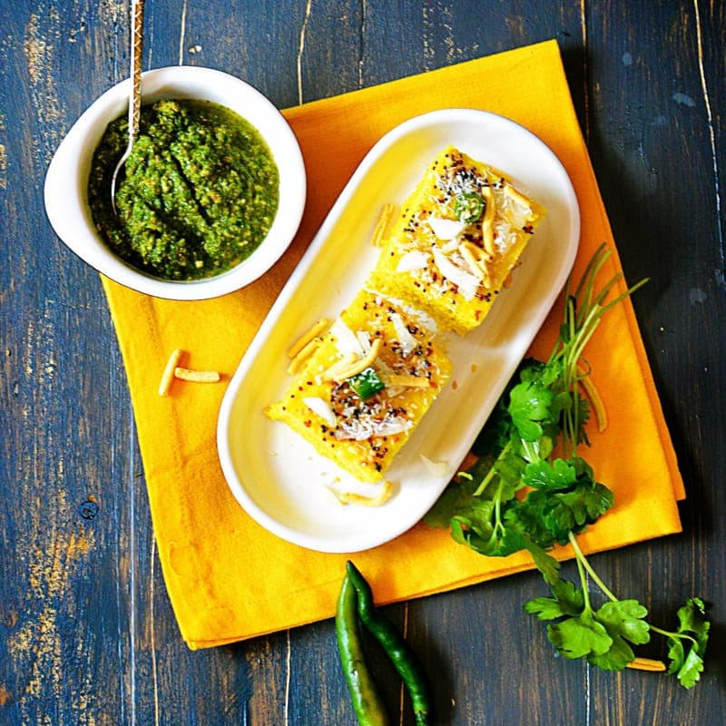 MOONG DAL DHOKLA