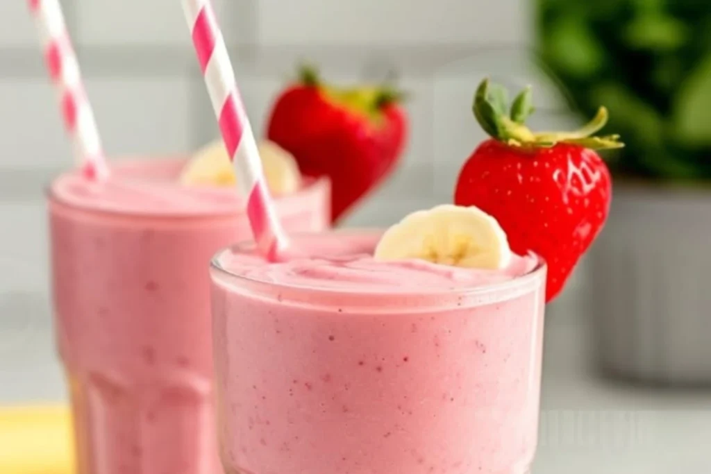 Strawberry And Banana Smoothie
