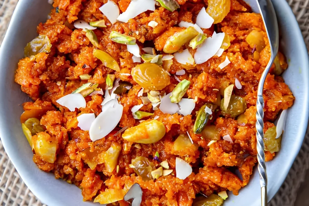 Healthy Low-Fat Carrot Halwa