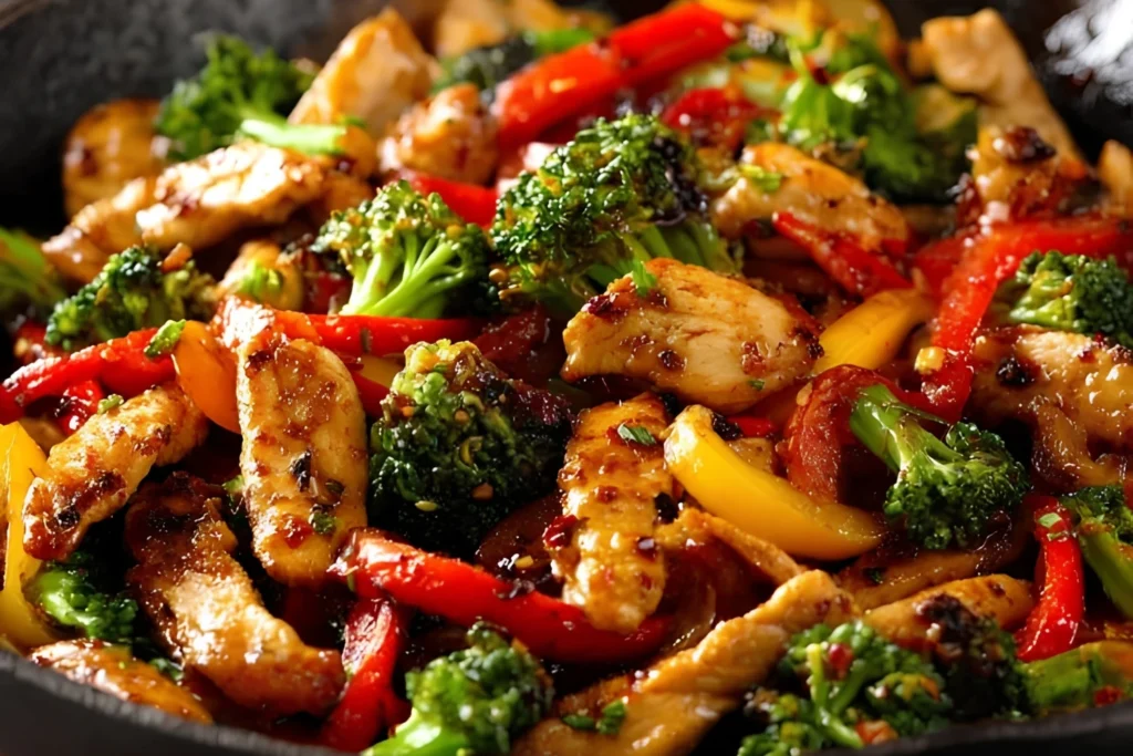 Healthy Teriyaki Chicken Stir-Fry