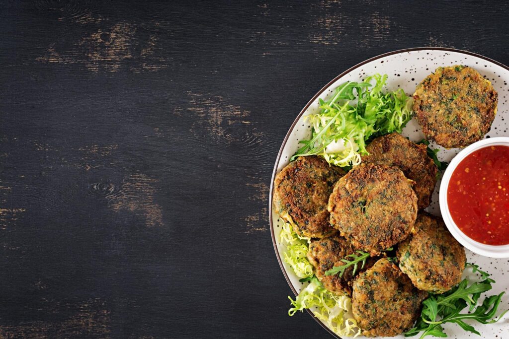 Tofu & Spinach Patties