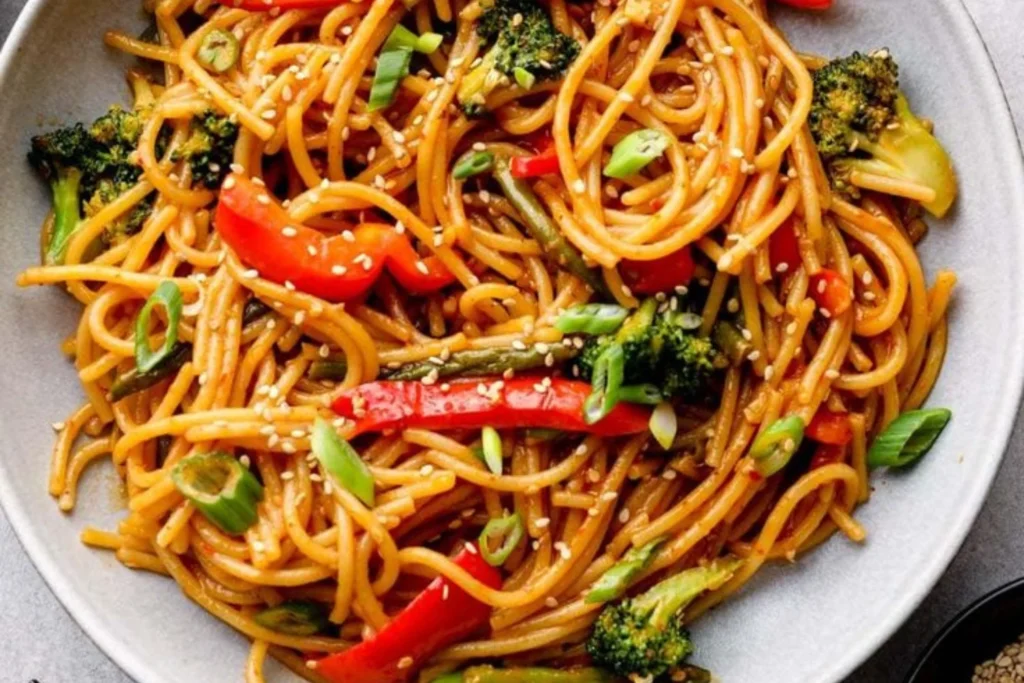 Healthy Shirataki Noodles with Gochujang Sauce