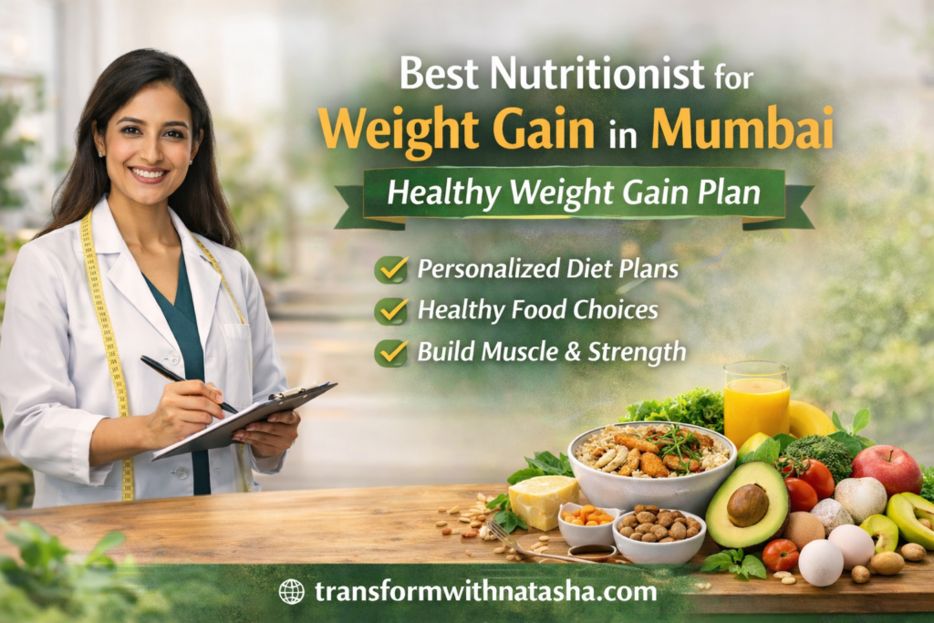 best nutritionist for weight gain in Mumbai