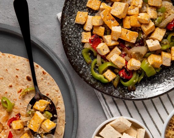 Tofu Veggie stir fry